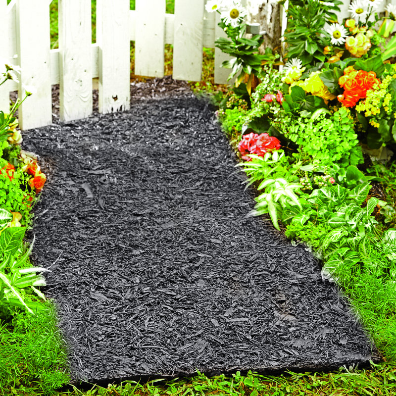 Plow & Hearth Environmentally Friendly Perma Mulch Pathway & Reviews